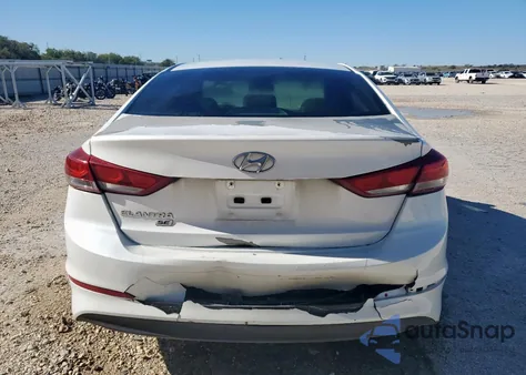 2018 Hyundai Elantra Se from USA, damaged, VIN 5NPD74LF5JH320679